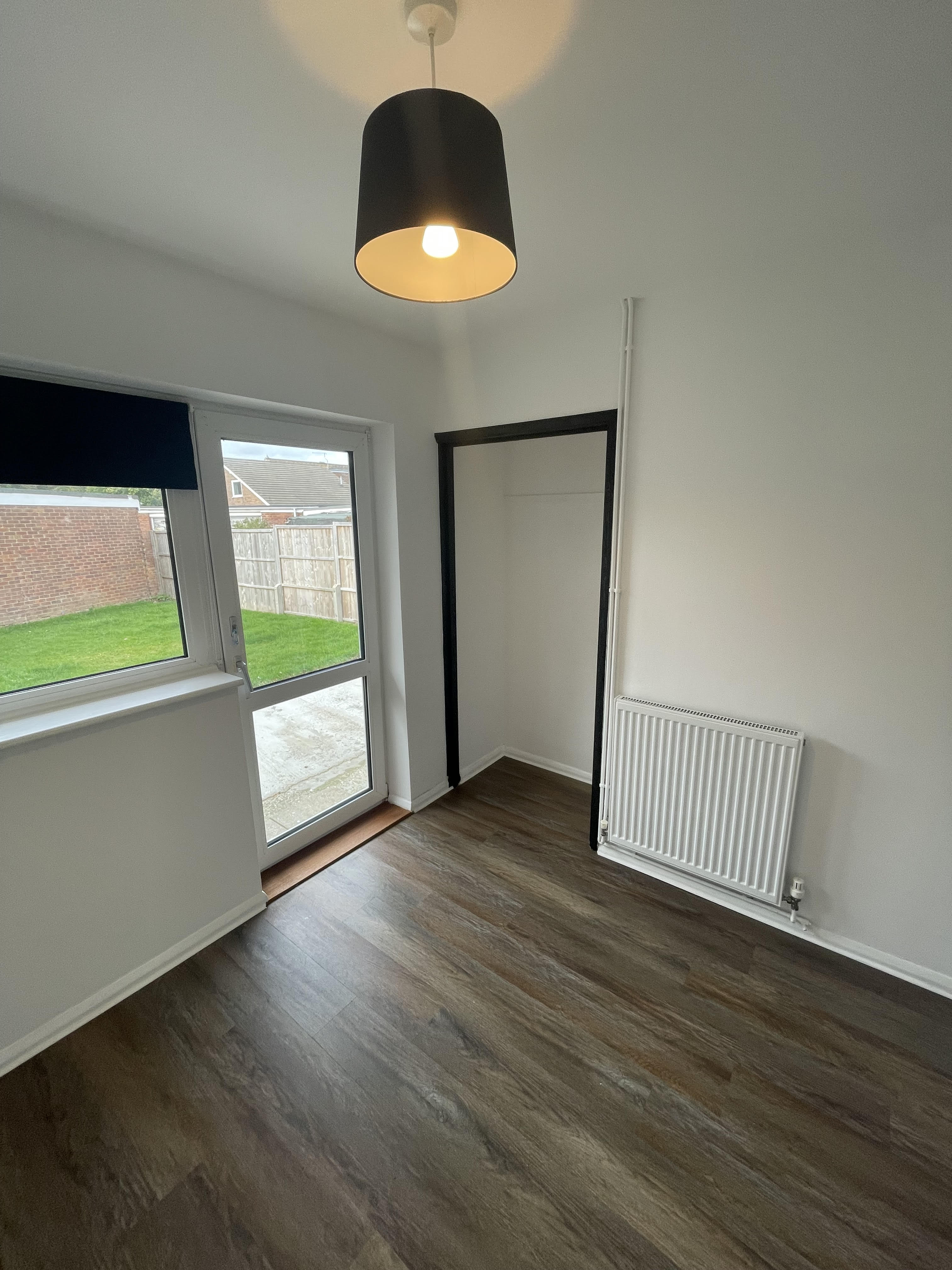 Recess where the homelab will live