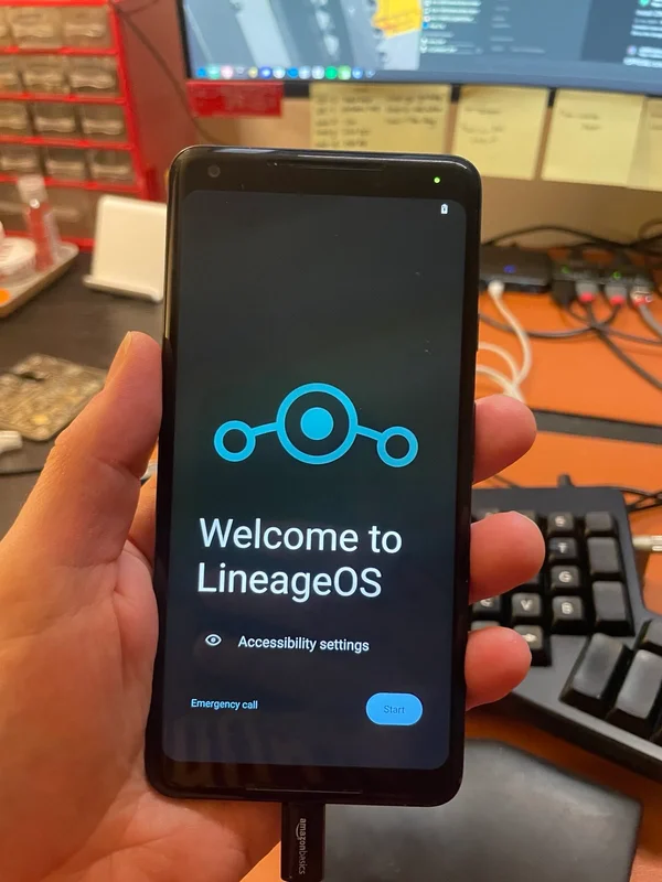 LineageOS installed